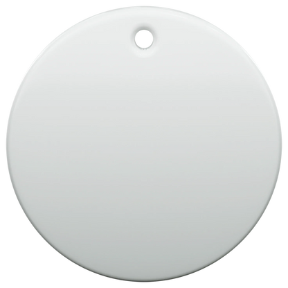 Ornamento de Ceramica Circular, impresion 1 lado o 2 lados
