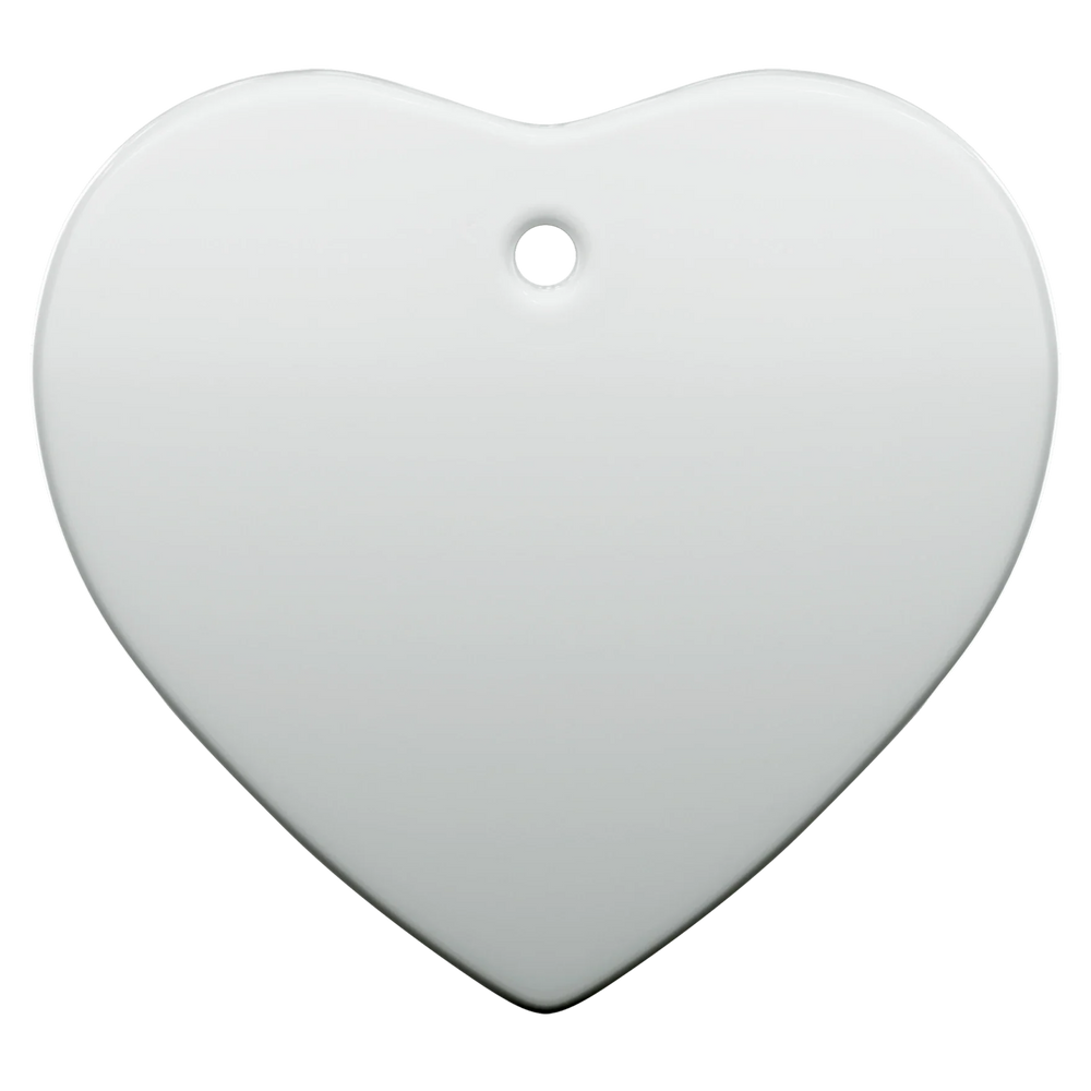 Ornamento de cerámica corazon